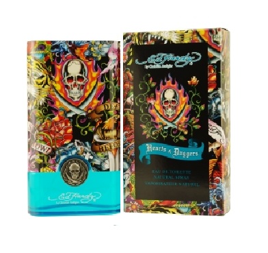 Ed Hardy Hearts & Daggers Cologne by Christian Audigier 1.7oz Eau De Toilette Spray for men